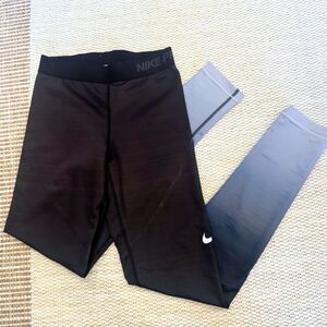Nike Pro Women's Hyperwarm Training Leggings Ombre Size S